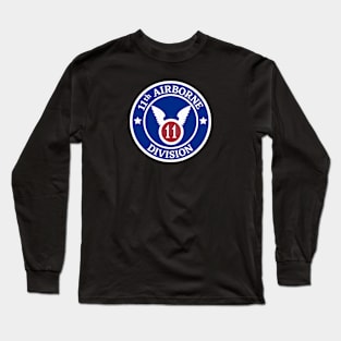 11TH AIRBORNE DIVISION CIRCLE Long Sleeve T-Shirt